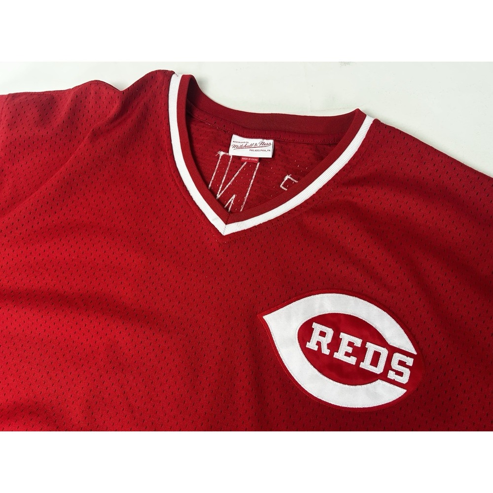 Johnny Bench Cincinnati Reds Mitchell & Ness Cooperstown Collection 3XL-T Jersey